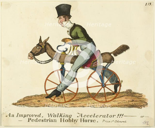 Pedestrian Hobby Horse, n.d. Creator: JL Marks.