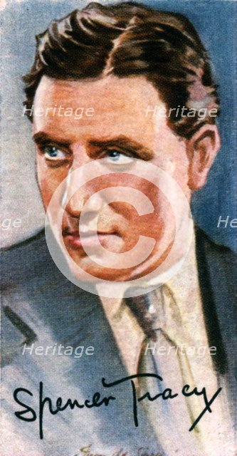 Spencer Tracy, (1900-1967), two time Academy Award winning American film actor, 20th century. Artist: Unknown