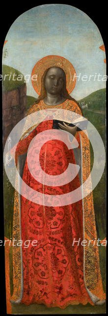 Saint Apollonia, c1490-1495. Creator: Foppa, Vincenzo (active 1456-1516).