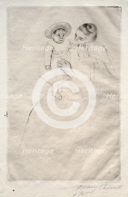 Hélène of Septeuil, c. 1891. Creator: Mary Cassatt (American, 1844-1926).