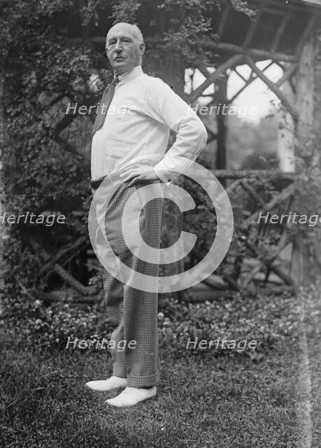 Camp, Walter, I.E, Exercise School - Cabinet Officials Exercising with Other Govt..., 1917 or 1918. Creator: Harris & Ewing.