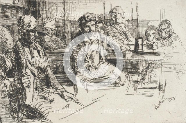 Longshoremen, 1859. Creator: James Abbott McNeill Whistler.