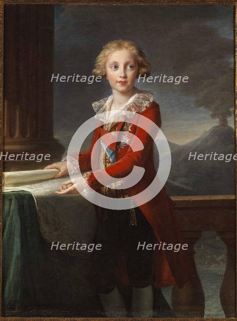 Portrait of King Francis I of the Two Sicilies (1777-1830) , 1790. Creator: Vigée Le Brun, Louise Élisabeth (1755-1842).