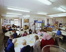 Whingate Primary School, Whingate Road, Leeds, 09/03/1989. Creator: John Laing plc.