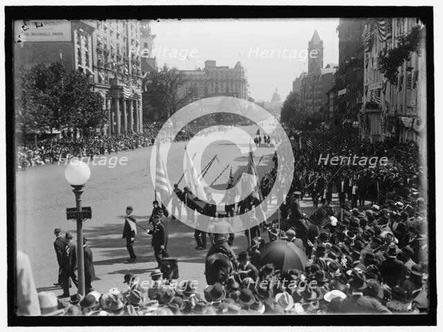 Parade On Pennsylvania Ave, between 1910 and 1921. Creator: Harris & Ewing.