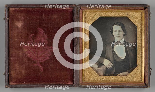 Untitled [portrait of a young man], 1839/99.  Creator: William J. Shew.