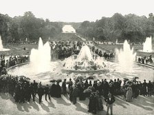 The Palace Fountains, Versailles, France, 1895.  Creator: Unknown.