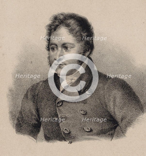 Portrait of the Composer Johann Bernhard Logier (1777-1846). Creator: Anonymous.