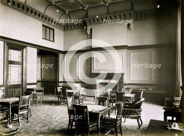 National Liberal Club, Whitehall Place, Westminster, London, 1887. Artist: Bedford Lemere and Company.