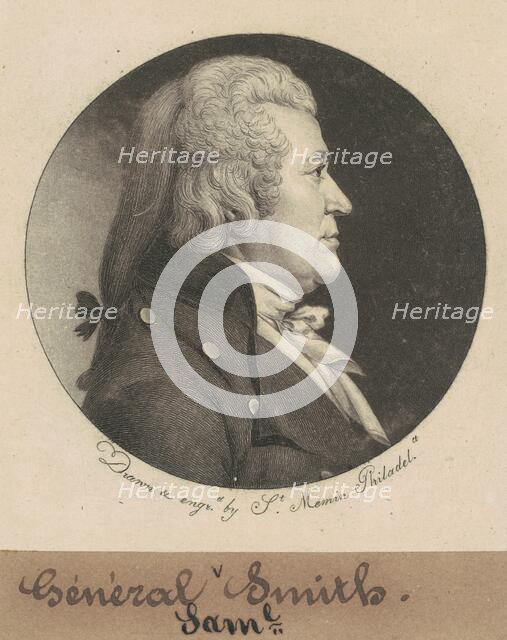Samuel Smith, 1798. Creator: Charles Balthazar Julien Févret de Saint-Mémin.