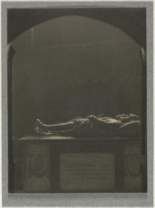 Westminster Abbey, Tomb of Sir Georges Villiers (d. 1605), c. 1900. Creator: Frederick H. Evans (British, 1853-1943).
