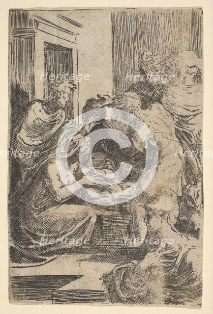 The Nativity, early 16th century. Creator: Parmigianino.