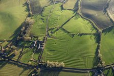 The earthwork remains of the medieval hamlet of Lidcote, or Littlecote, Buckinghamshire, 2022 Creator: Damian Grady.