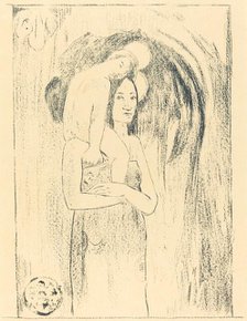 Ia Orana Maria (We Greet Thee, Mary), c. 1894. Creator: Paul Gauguin.