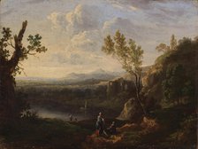 Small Landscape, mid-late 18th century. Creator: Richard Wilson.