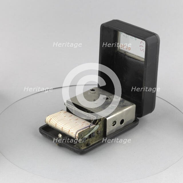 Barograph, ca. 1918. Creator: Douglass Products Corp.