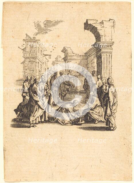 Christ Washing the Feet of the Apostles, c. 1624/1625. Creator: Jacques Callot.