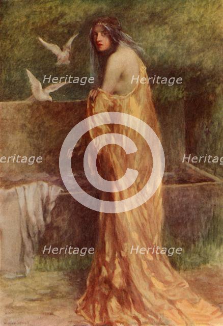 'Marra took off her golden dress', 1917. Creator: Unknown.