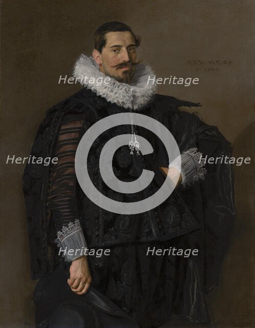 Portrait of Jacob Olycan (1596-1638), 1625. Creator: Frans Hals.