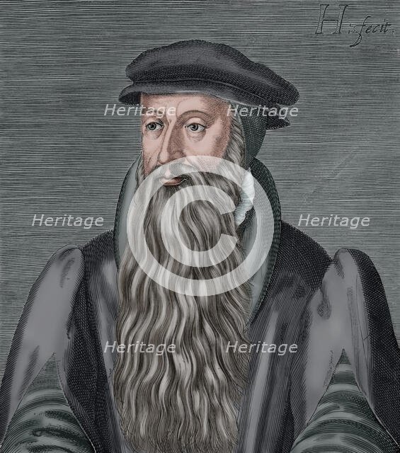 John Knox, 1885.  Creator: H. Hondins the Younger.