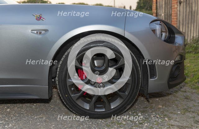 2018 Fiat 124 Abarth Spider. Creator: Unknown.