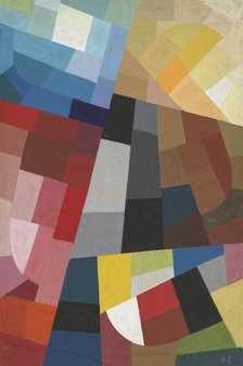 Composition, 1941. Creator: Freundlich, Otto (1878-1943).