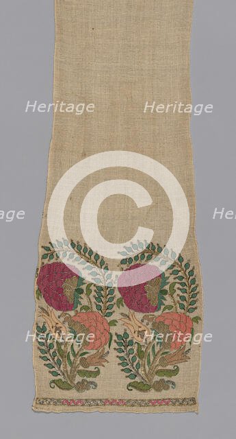 Sash, Turkey, 1750/1800. Creator: Unknown.