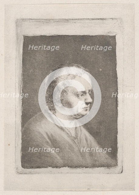 Portrait of Christian Bernhard Rode, the Artist's Father, ca. 1756. Creator: Christian Bernhard Rode.