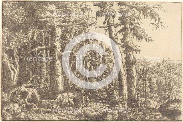 The Good Samaritan, c. 1558. Creator: Hans Sebald Lautensack.