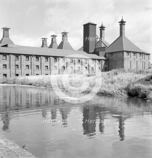 Langley Maltings, Western Road, Langley, West Midlands, 1956. Artist: Eric de Maré.
