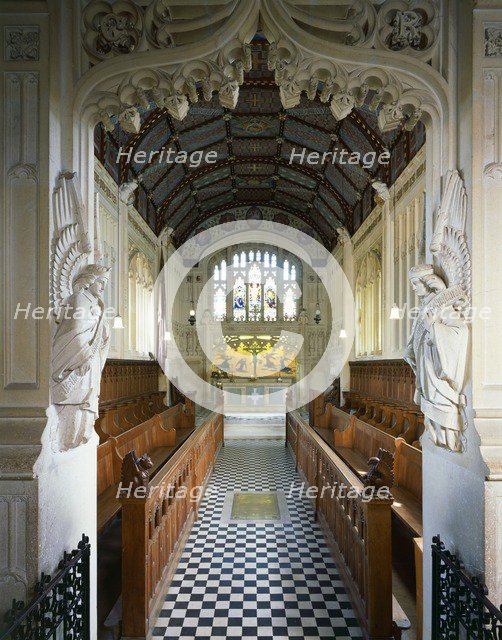 St. Nicholas Chapel, Carisbrooke Castle, c1990-2010. Artist: Unknown.