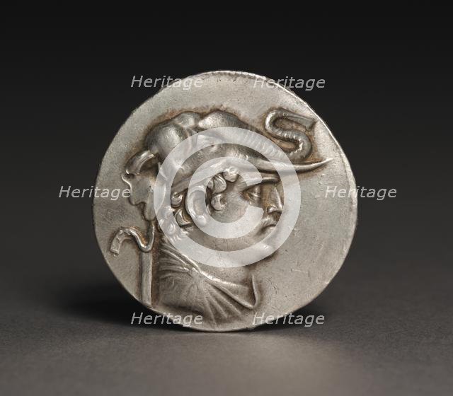 Coin of Demetrios, I (obverse), 200-190 BC. Creator: Unknown.