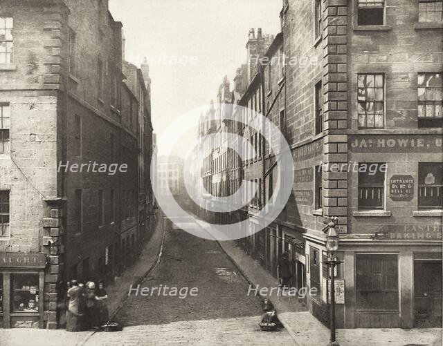 Bell Street From High Street (#14), Printed 1900. Creator: Thomas Annan.