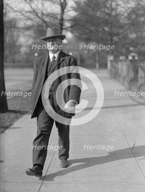 Joseph C. McCoy, Economy Expert For Treasury, 1917. Creator: Harris & Ewing.