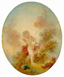 Love the Sentinel, c. 1773/1776. Creator: Jean-Honore Fragonard.