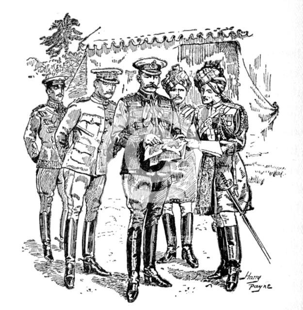 'Lord Kitchener, Commander-In-Chief In India', c1929.  Creators: Howard Davie, Harry Payne.