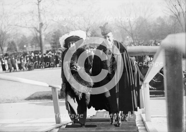 New Years Breakfasts, Pan American Union, 1913. Creator: Harris & Ewing.