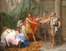 The Oath of Brutus, c1771. Creator: Jacques Antoine Beaufort.
