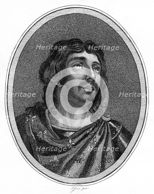 Louis IX, King of France, (1791).Artist: J Jones