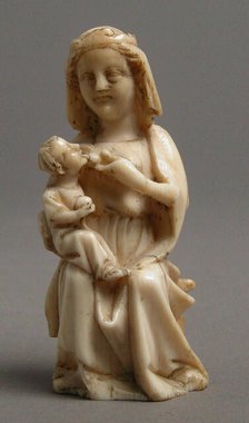 Virgin and Child, French or German, 14th century. Creator: Unknown.