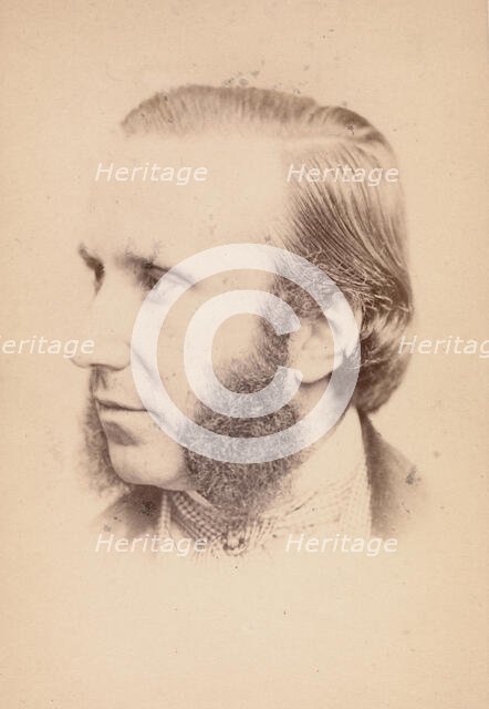 [Unknown Subject], 1860s. Creator: John & Charles Watkins.