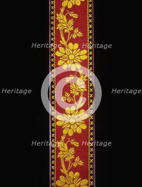 Border or Ribbon, France, c. 1830. Creator: Unknown.