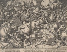 The Battle about Money, after 1570. Creator: Pieter van der Heyden.