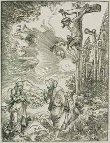 The Large Crucifixion, c. 1516. Creator: Wolf Huber.