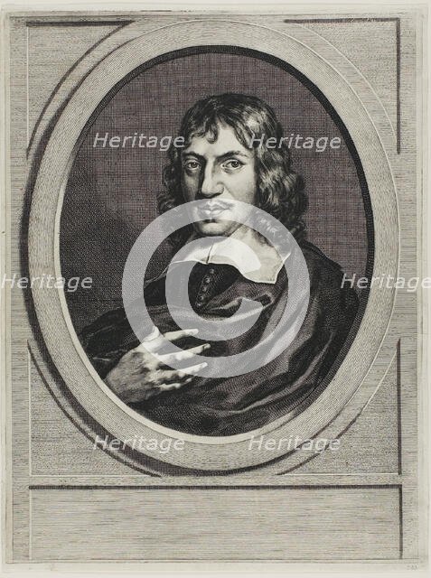 Portrait of Taddeus de Lantman, Preacher, n.d. Creator: Hendrick Bary.