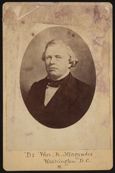 Portrait of William Beans Magruder (1810-1869), Before 1869. Creator: Unknown.