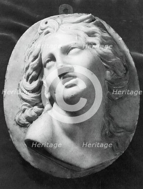 Head (one of a pair), 1700/1800. Creator: Unknown.