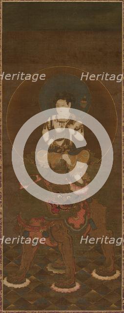 Gokei Monju (Manjushri with Five Chignons), 1200s or 1300s. Creator: Unknown.