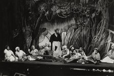 Alberta Perkins as Sue Simpkins, the center of a justly frightened lot in the Florida swamp..., 1936 Creator: Unknown.