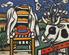 A cow and a red hat, 1952. Creator: Léger, Fernand (1881-1955)